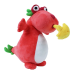 New Custom Cute Red Dragon Soft Plush Stuffed Dog Toy Pet Toy New Custom Cute Red Dragon Soft Plush Stuffed Dog Toy Pet Toy