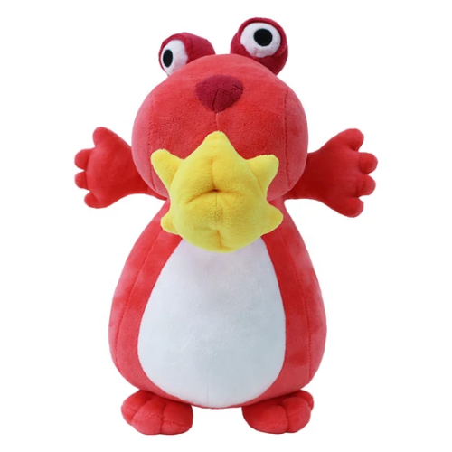 New Custom Cute Red Dragon Soft Plush Stuffed Dog Toy Pet Toy New Custom Cute Red Dragon Soft Plush Stuffed Dog Toy Pet Toy