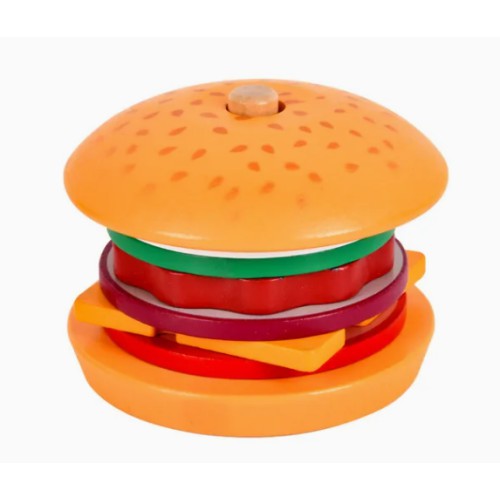 Popular Role Play Wooden Hamburger Sandwich Toys for Kids Popular Role Play Wooden Hamburger Sandwich Toys for Kids
