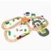Kids Monstessori Wooden DIY Track Car City Secene Toys Kids Monstessori Wooden DIY Track Car City Secene Toys